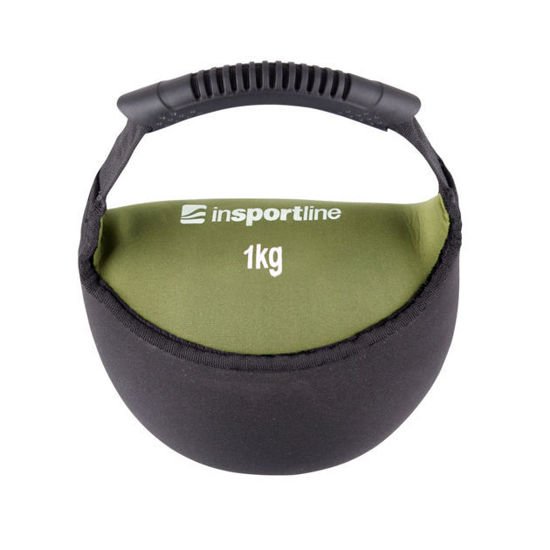 Hantla neoprenowa Bell-bag Insportline 1 kg